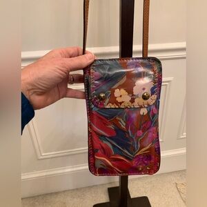 Patricia Nash Marinella Summer Florals Crossbody/ wristlet bag